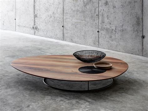 Large Low Coffee Table in Solid Wood by Fioroni