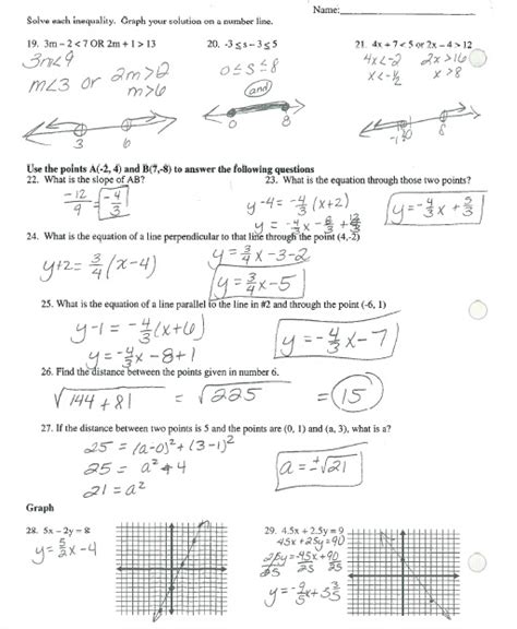 Big Ideas Math Chapter 5 Answer Key Algebra 2 : Geometry Answers Chapter Test Grade Algebra Math ...