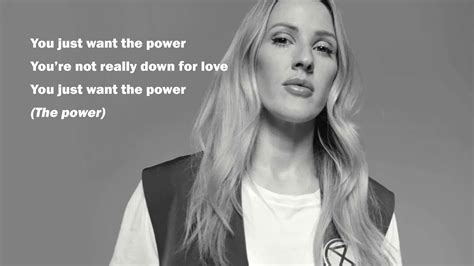 Ellie Goulding - Power (lyrics) - YouTube