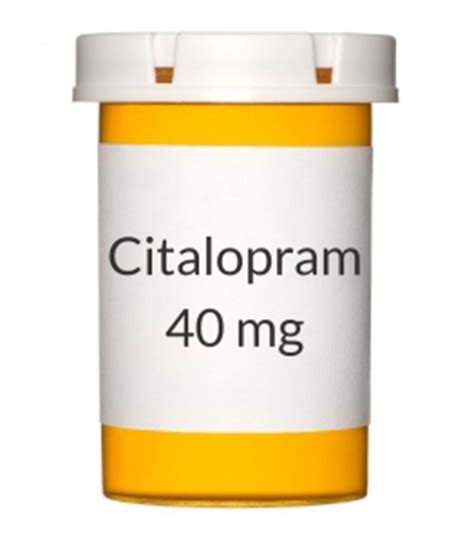 Citalopram 40mg Tablets