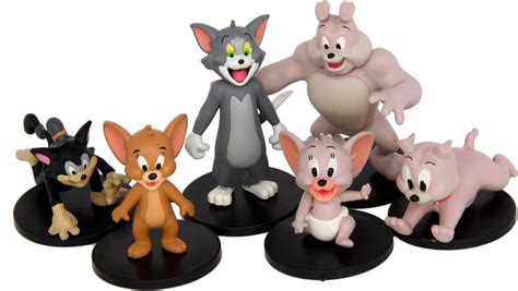 Hanna Barbera HB Tom and Jerry - 2" Collector (6-Pack) : Amazon.com.mx: Juguetes y Juegos