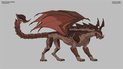 ArtStation - Manticore Turnarounds