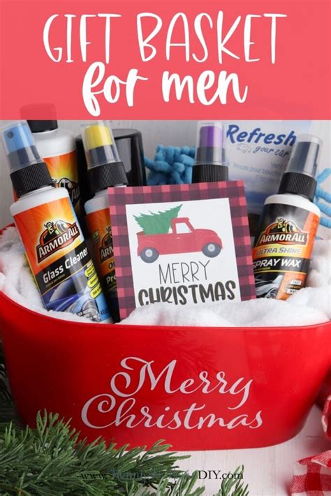 Quick & Easy Dollar Tree DIY Gift Basket for Men