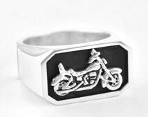 Popular items for motorcycle ring on Etsy