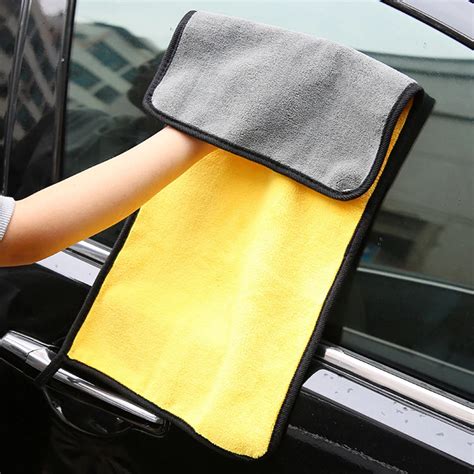 Car Towels 60 * 30cm Super Absorbent Car Wash Microfiber Towel Rectangle Cleaning Drying Washing ...