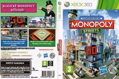 Monopoly Streets Xbox360 Cover - Slovenčiny.Com - herný magazín