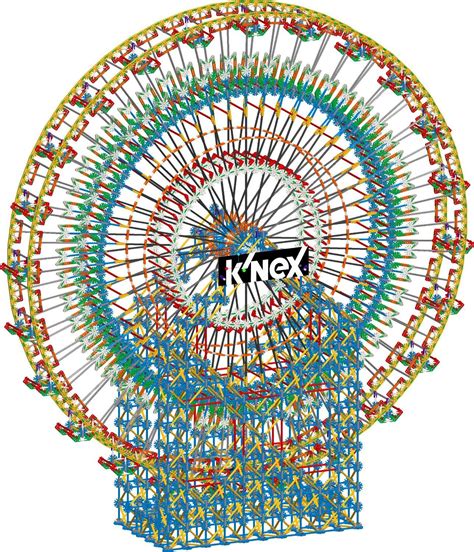 K'Nex 6' Ferris Wheel | Thrill ride, Knex, Building toys