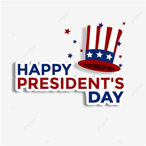 Presidents Day Hd Transparent, American Presidents Day Word Art, Presidents, American, Day PNG ...