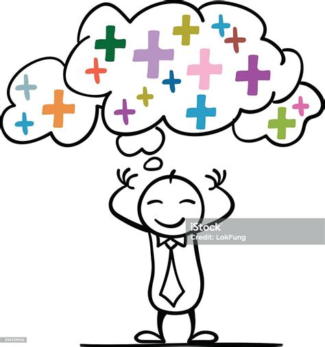 Positive Thinking Stock Vector Art & More Images of Adult 514729145 | iStock