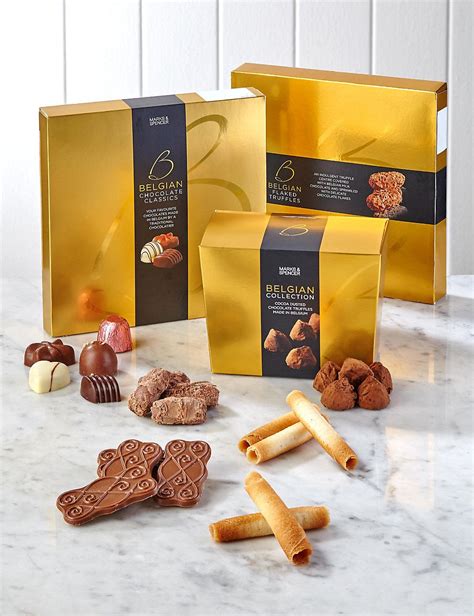 The Belgian Chocolate Gift Bag | M&S | Chocolate gifts, Belgian ...