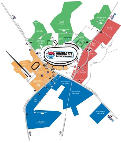 Charlotte Motor Speedway, Concord NC | Seating Chart View