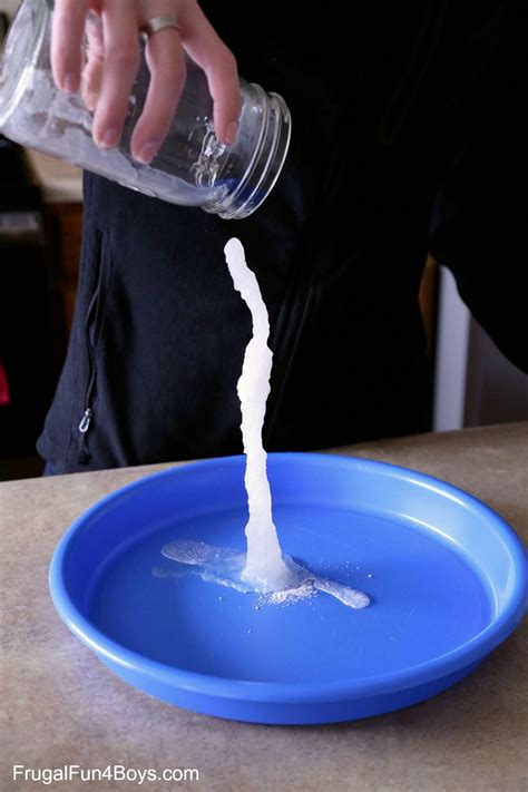 Awesome Science Experiment: Make Hot Ice with Baking Soda and Vinegar - Frugal Fun For Boys and ...