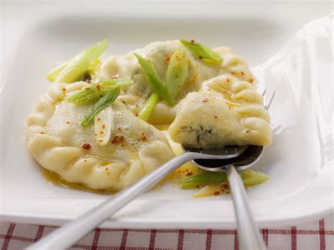 Kärntner Kasnudeln (German Cheese Filled Potato Dumplings) recipe | Eat Smarter USA