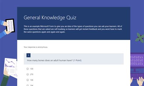 Microsoft Forms: Build your own self marking quizzes. – Digital Learning