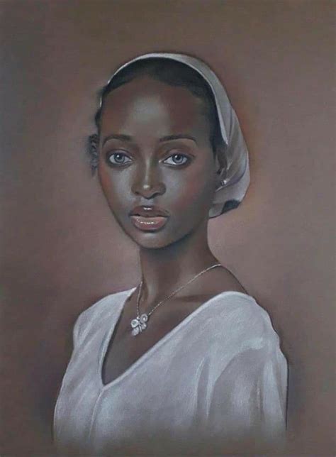Black Art Painting, Black Artwork, Woman Painting, Black Love Art, Black Girl Art, Art Girl ...