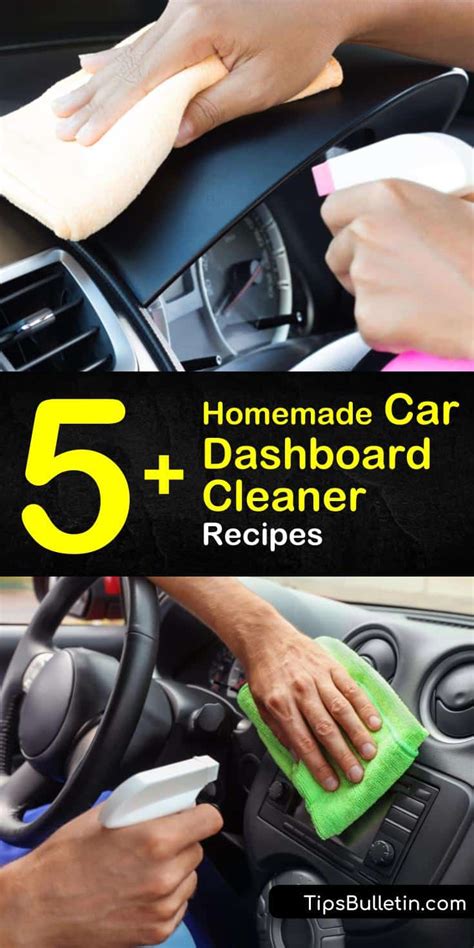 5+ Easy-to-Make Car Dashboard Cleaner Recipes