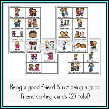 Being a Good Friend Activities by Mrs Panda's Classroom | TpT