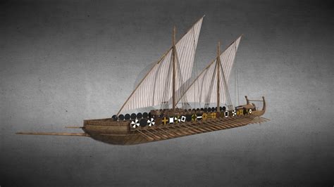 Dromon Ship - 3D model by Nexu [ddfd4a8] - Sketchfab