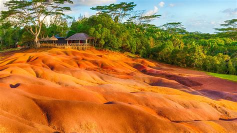 Seven Coloured Earths Formation In Chamarel Mauritius - The Earth Images Revimage.Org