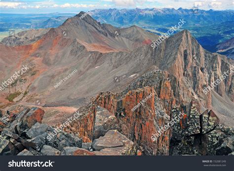 Wilson Peak As Viewed From Mount Wilson Summit, Rocky Mountains, Colorado Stock Photo 152081249 ...