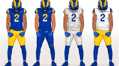 Ranking Rams’ uniform combinations from best to worst