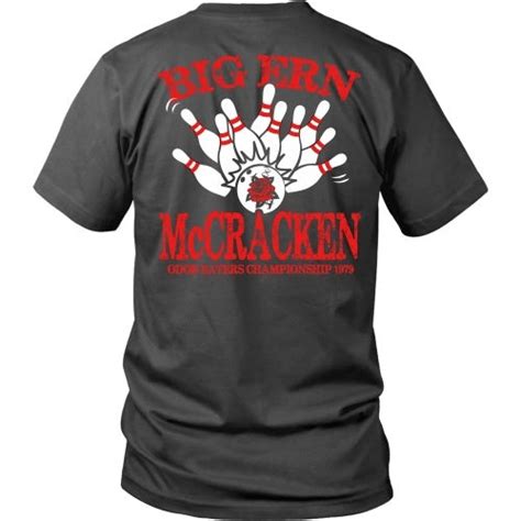 T-shirt - King Pin - Big Ern McCracken - Back Design