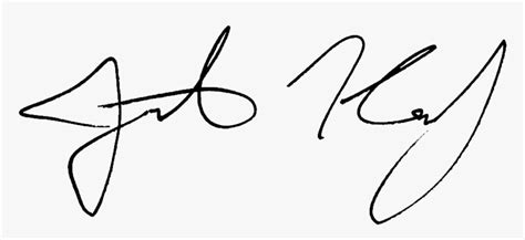 Fake Signature Png, Transparent Png - kindpng