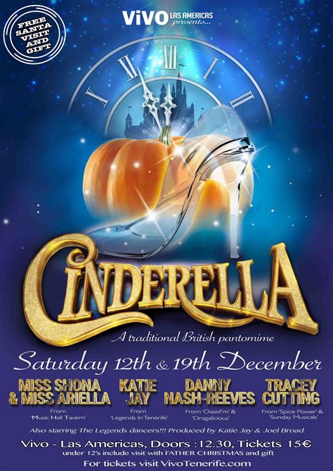 CINDERELLA - A traditional Christmas pantomime at MHT Vivo event tickets from TicketSource