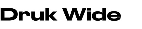 Druk Wide in use - Fonts In Use