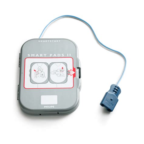 Philips HeartStart FRx AED Adult SMART Pads II Defibrillation Electrodes - Full Compliance Safety