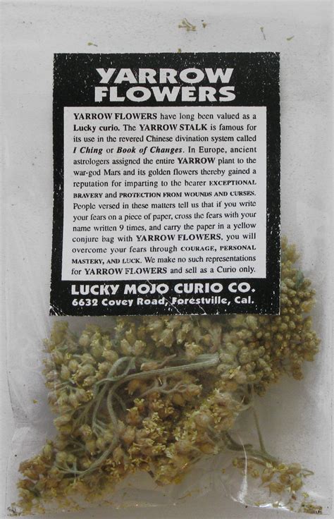 Herb Magic Catalogue: Yarrow Flowers