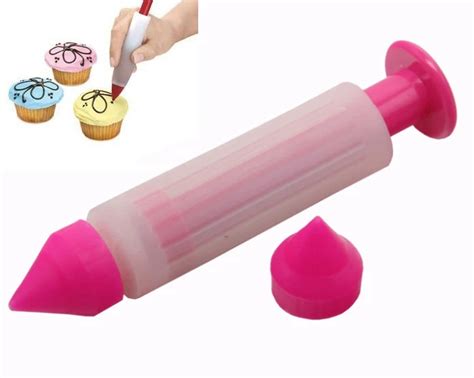 Silicone bakeware chocolate cake pen, writing pen cake Decorating, drawing, writing Decoration ...