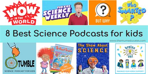 8 Best Science Podcasts for kids - The Mum Educates