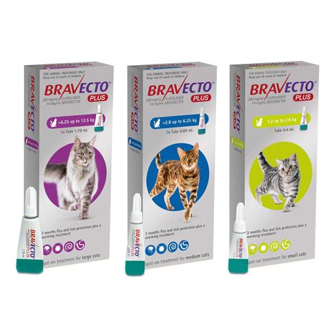 Bravecto PLUS Topical Solution for Cats | Atlantic Pet Products