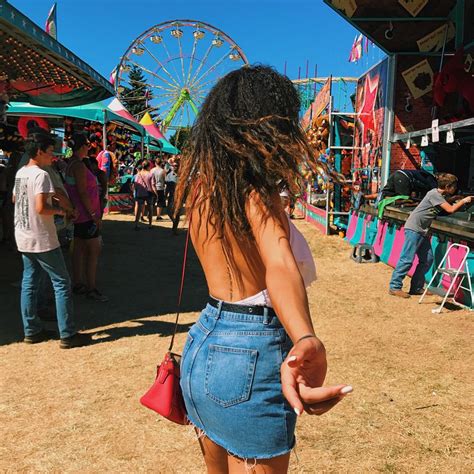 County fair | Summer outfit | Jean skirt | Carnival | Fair outfits, Summer fair outfits ...