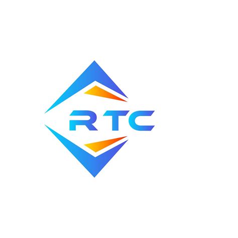 RTC abstract technology logo design on white background. RTC creative initials letter logo ...