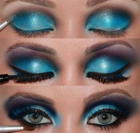 Turqoise 80s Makeup, I Love Makeup, Makeup Nails, Makeup Looks, Hair Makeup, Gorgeous Makeup ...