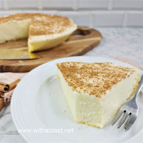 Milk Tart (South-African Melk Tert) | With A Blast