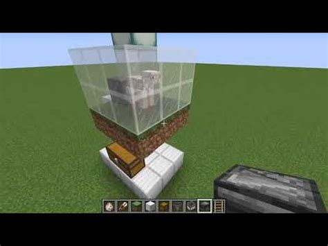 Minecraft 1.14 Preview Fully Automatic Compact Sheep Shearing Farm Design - YouTube