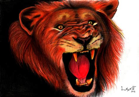Lion RoAr L!V!D by thiagolupus on DeviantArt