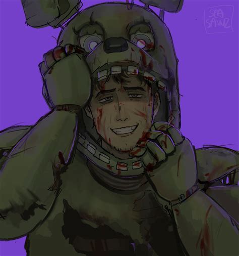 william actin springtrap fanart // creds: me @seasawz_ on insta | Fnaf ...