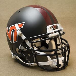 VIRGINIA TECH HOKIES Authentic GAMEDAY Football Helmet SEPTEMBER 6 ...