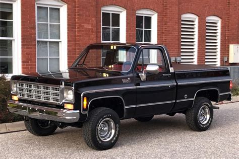 Restored 1977 Chevrolet K10 Custom Deluxe 4x4 for sale on BaT Auctions ...