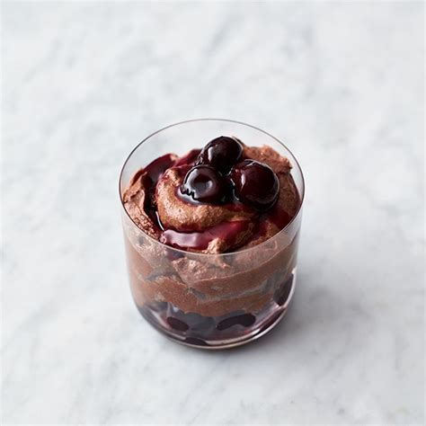 Jamie Oliver's 5 Ingredient Quick and Easy Recipes Cherry Chocolate Mousse | Dessert Recipes ...