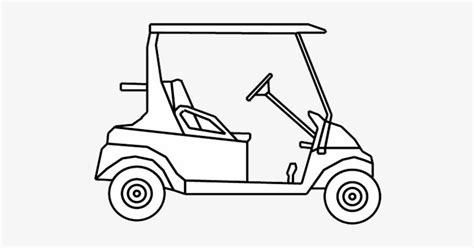 Svg Transparent Car Side View Drawing At Getdrawings - Golf Cart Side View Transparent PNG ...