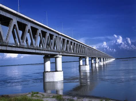 Bogibeel bridge: Check out interesting facts about India’s longest welded rail-cum-road bridge ...