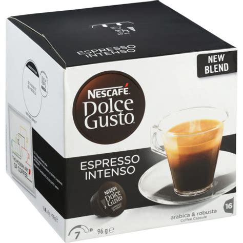 Nescafe Dolce Gusto Coffee Capsules Espresso Intenso Reviews - Black Box