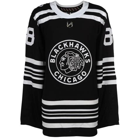 Patrick Kane Chicago Blackhawks Autographed Black 2019 Winter Classic ...