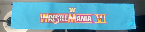 WWF WWE Jakks Real Scale Wrestling Ring Skirt Wrestlemania deluxe classic | eBay