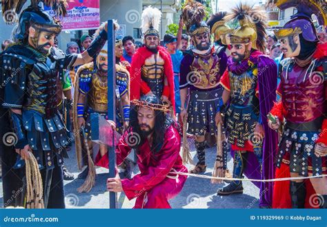 2018 Moriones Festival editorial stock image. Image of easter - 119329969